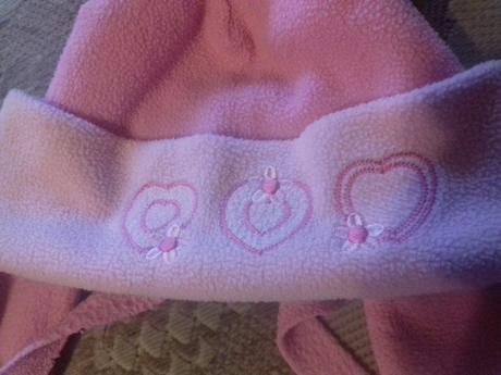 Prodám flesovou čepičku 1-1, 5roku, 74