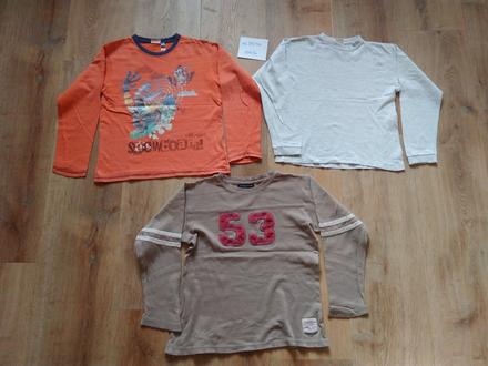 3 x tričko, looney tounes, ... vel 134/140, 134