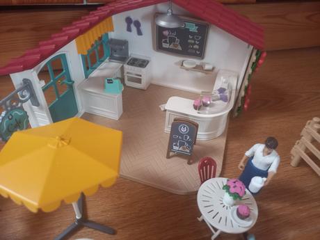 Schleich stáj, kavárna, elfí kavárna cena za vše,