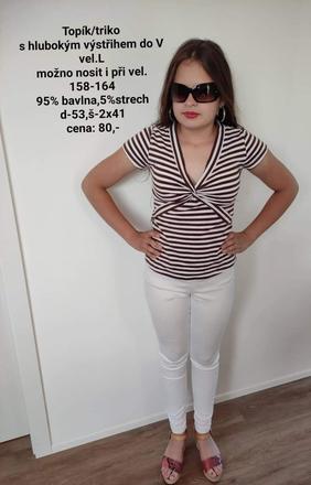 Topík/triko-vel.l, l