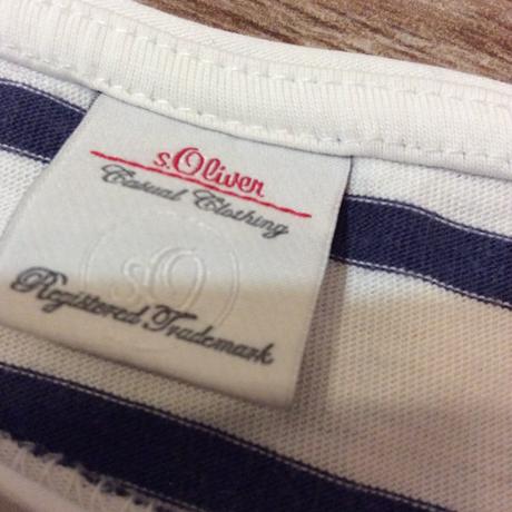 Bavlněné tričko se srdíčkem s.oliver, s.oliver,128