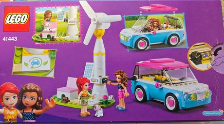 Lego friends - olivia a její elektromobil, 