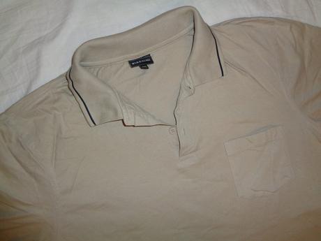 Super béžovohnědé tričko s límečkem xxl, xxl