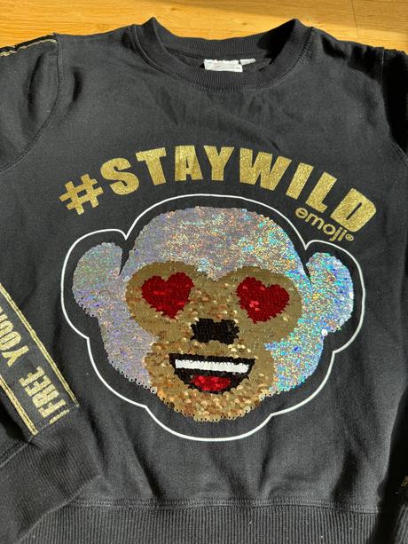 Mikina, měnící flitry, 158