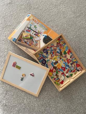 Magnetická a křídová tabule pro děti, 