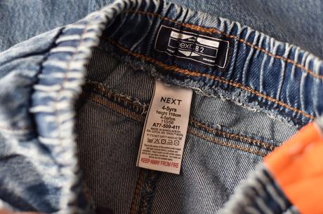 Džíny vel. 4 - 5 let, next,110