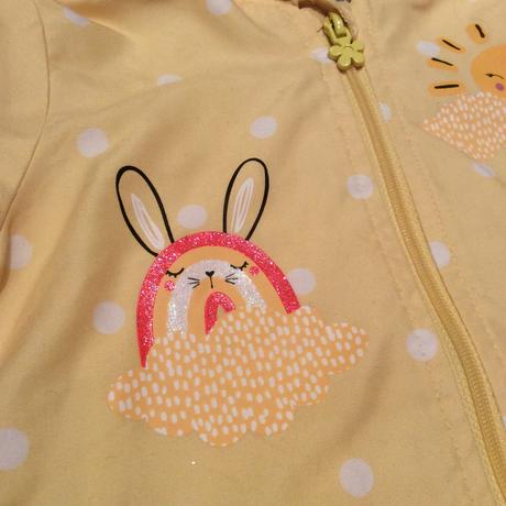 Přechodová bunda se zajíčkem zn. f&f, f&f,74