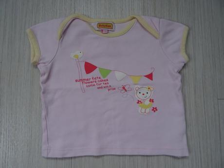 Dívčí tričko vel. 9-12 m, babykap,74