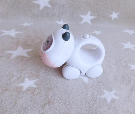 Zvuková kravička s baterkou,