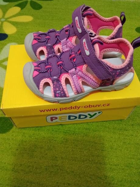 Letní polosandále peddy., peddy,28 / 29