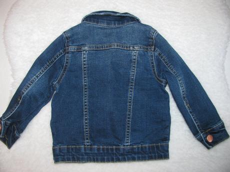 Elastická džínová bundička v.9-12 měs., denim co,80