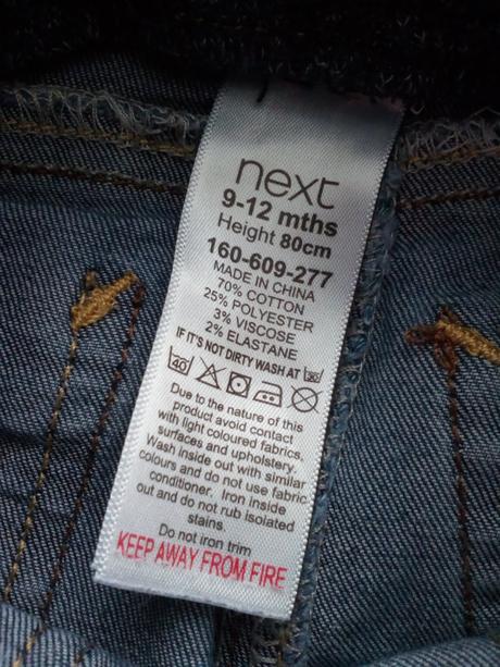 Kalhoty zn.next vel.80, next,80