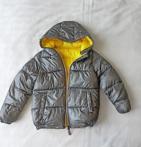 Dětská zimní bunda bronz, 128/134, 128