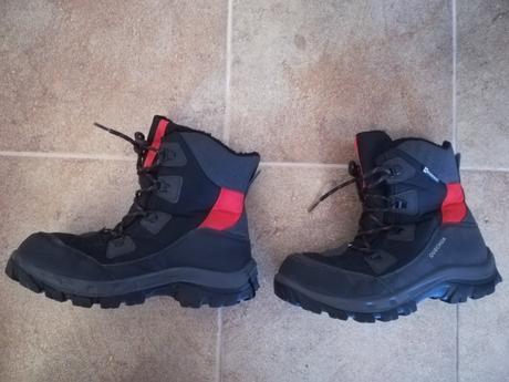 Zimní nepromokavé boty decathlon, quechua,38