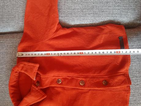 Fleesová mikina, značka ani velikost neuvedena., 68