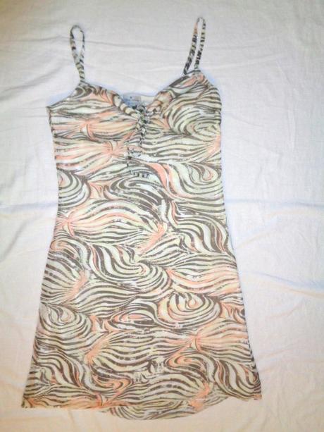 Krásné vzdušné letní splývavé šaty - velikost 36, s