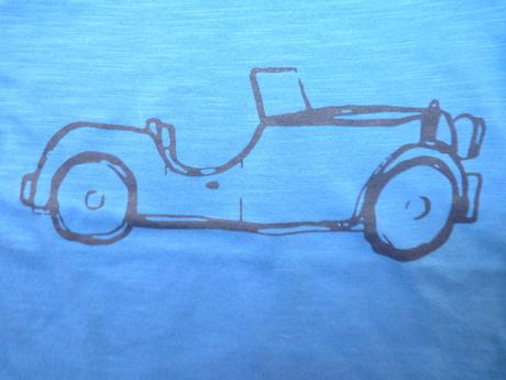 Bavlněné tričko s autem vel.68, next,68