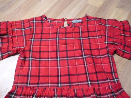 Káro šaty vel. 10-11 destination, 146