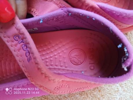 Baleríny zn."crocs" vel."20,5cm", crocs
