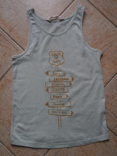 Tílko, h&m,134