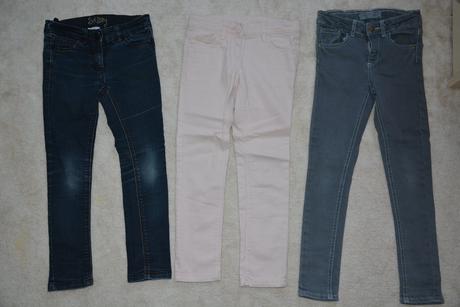 Kalhoty, skinny džíny pro hubené holčičky, next,122