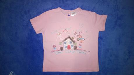 2 x tričko krátký rukáv, vel 86-92, 86