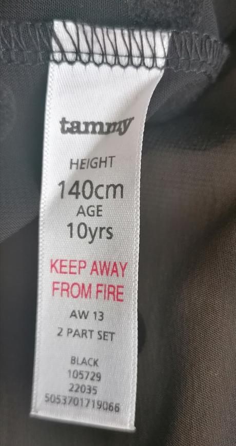 Černá halenka vel 140, 140