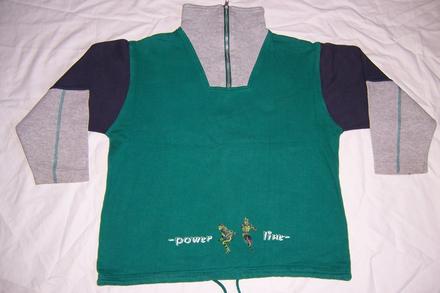 Mikina na zip ke krku, 128