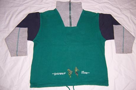 Mikina na zip ke krku, 128