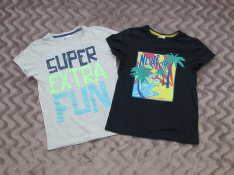 2x tričko, boys,128