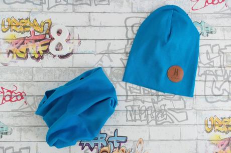 Čepice a nákrčník - různé barvy, 