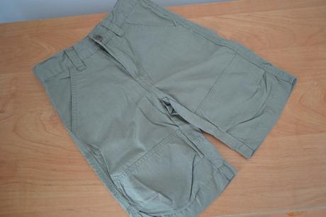 Khaki plátěné kraťasy, lupilu,116