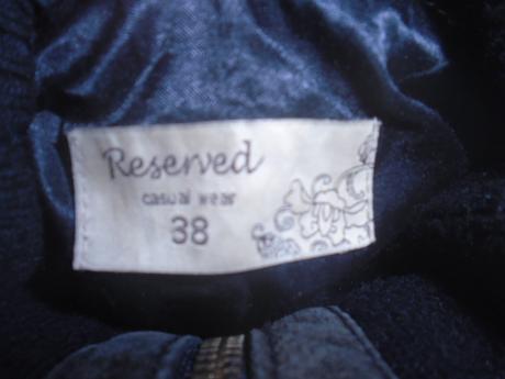 Kožená bunda reserved vel 38, reserved,38