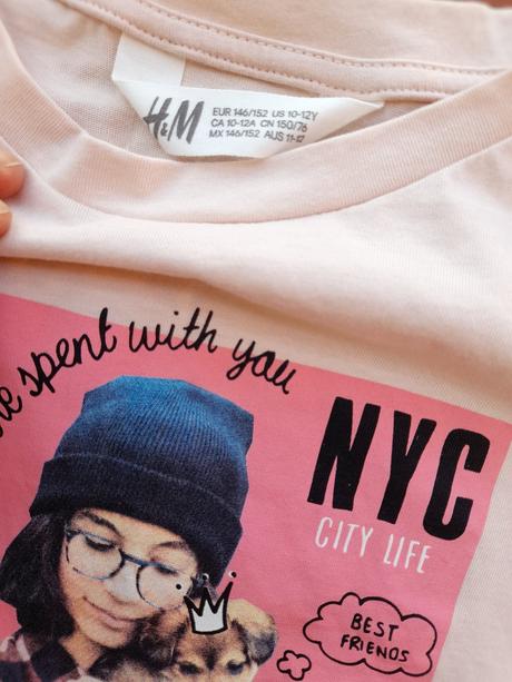 Tričko 10-12 let, h&m,152