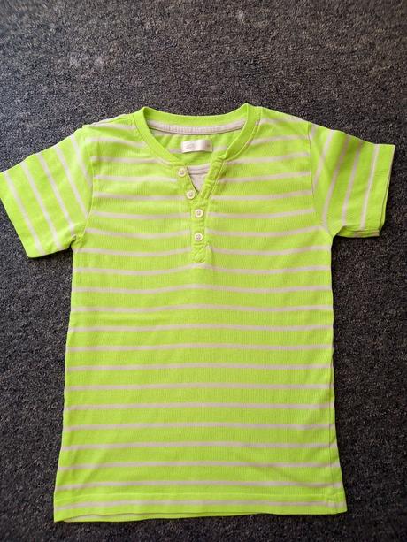 Tričko s neon pruhy zn."pepco" vel."104", pepco,104