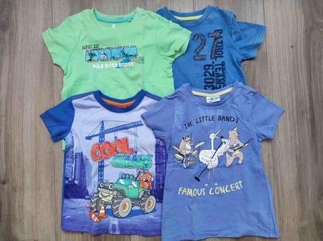 Chlapecké triko krátký rukáv vel. 92/98 4x, 98