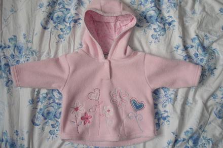 Fleecová mikinka, next,56