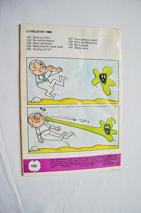 Dětský časopis čtyřlístek 155/ nekonečně malý svět, 