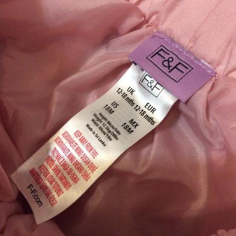 Tylová tutu sukýnka, f&f,86