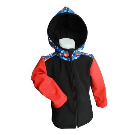 Softshellová bunda s fleecem, hasiči, 86 - 152