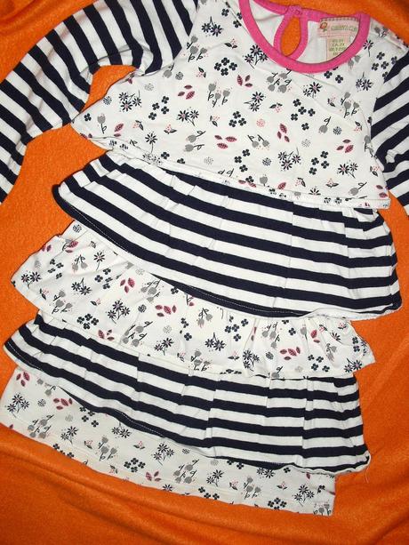 Bomba volánové šaty nebo tunika, 92