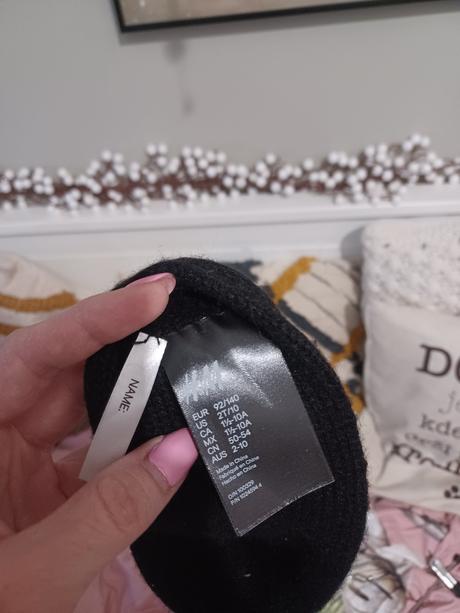 Zimní čelenka h&m 92-110, h&m,98