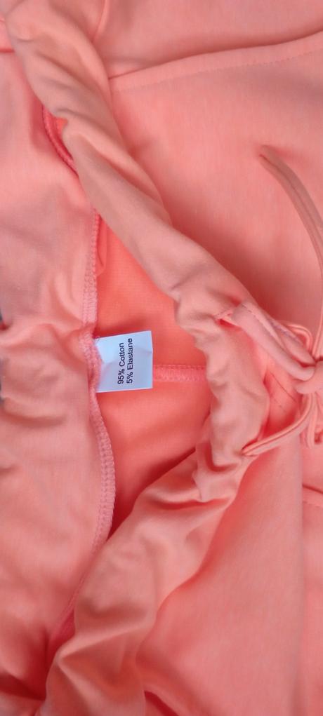 Neón oranžové baggy/nasrávačky vel."uni", 