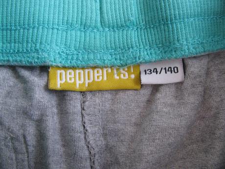Chlapecké bavlněné šortky, tenká teplákovina, pepperts,140