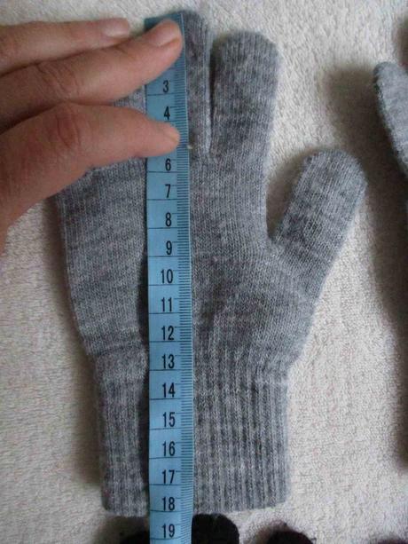 Dětské úpletové rukavice h&m set 3ks 8-14 let, h&m