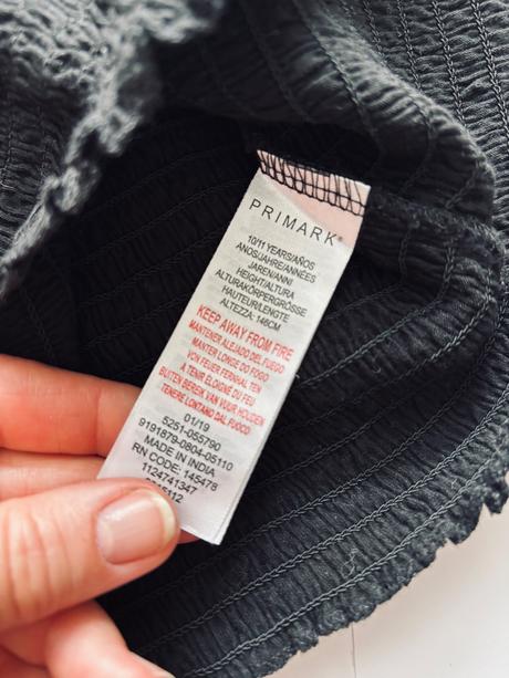 Top letní žebrovaný - v.10/11 let, primark,146