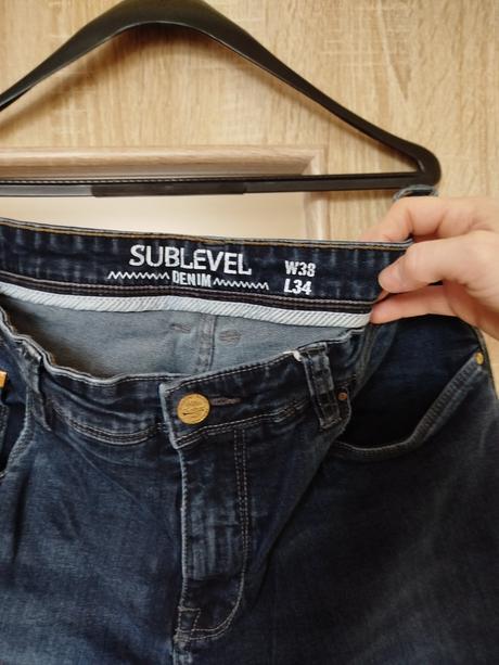 Pánské džíny sublevel, 38