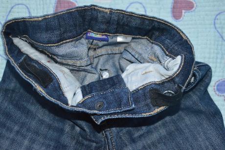 116 122 džíny rifle riflíky regulace v pase, lupilu,122