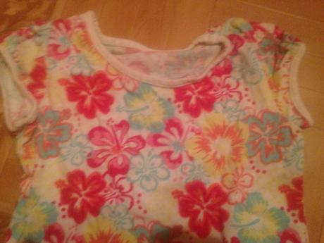 Dívčí tričko květy, matalan,74