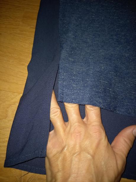 Modro-strieborný pull believe in yourself, vero moda,m